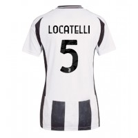 Juventus Manuel Locatelli #5 Hemmatröja Dam 2024-25 Kortärmad